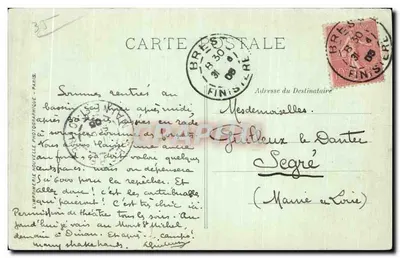 Saint-Malo — Notre-Dame auxiliatrice — éditeur LL. n°70 — Rewers
