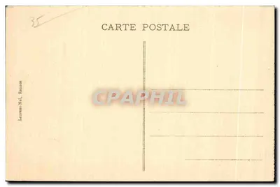 Tumba de Châteaubriand no Grand Bé — Costa da Esmeralda, St-Malo — Verso
