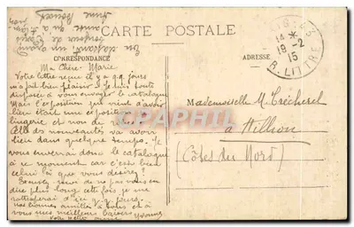 Paryż — Katedra Świętego Franciszka Xawera — wydawca anonimowy, n° 156 — Rewers
