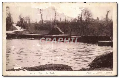 Wioska Boulet — Widok na most nad rzeką — Foto A. Donias - Rennes