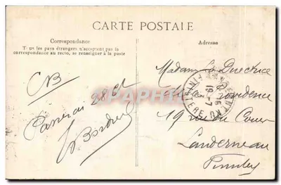 Rennes — Katedra Toussaint — La Bretagne, n°32 — Rewers