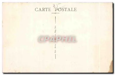 Vitré (Ille-et-Villaine) — O Castelo — A Torre Saint Laurent e os Fossos — Editor: Molvan, Rep. Int. — Verso