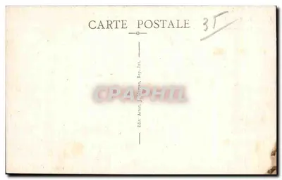 Vitré (Ille-et-Vilaine) — Ogród Botaniczny, Statua Pani de Sévigné — J. Marvan, Rep. Int. — Rewers