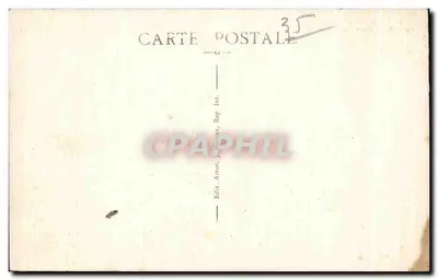 Vitré (Ille-et-Vilaine) — Katedra Najświętszej Maryi Panny (fasada zachodnia) — J. Kibyan, Rep. Int. — Rewers