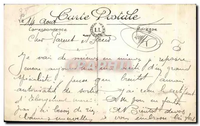 Dinard — I z zapadnięciem w tle do Malouine — LL. — Rewers