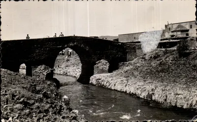 CPA Maroc Khenifra Pont Portugais Sur I Oum Er Rebia