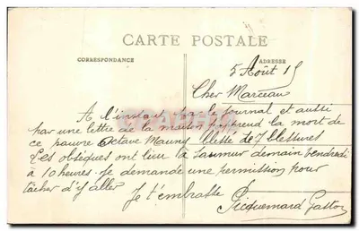 Angers — Ogólny widok zamku — L. V., fot. — Rewers