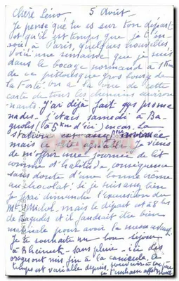 Vista de Caumont-sur-Aure — editor desconhecido, número de série não visível — Verso
