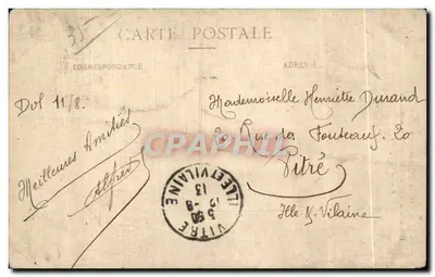 Dol-de-Bretagne - Dziewicza katedry św. Magloire — Wybrzeże Szmaragdu — Rewers