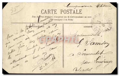 Dol-de-Bretagne — A Catedral (Lado Leste) — G. F. n° 5121 — Verso