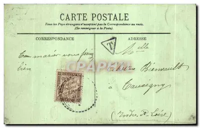 Alrededores de Bagnoles-de-l'Orne — El Castillo de Chantepie — LL. — Reverso