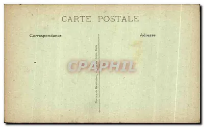 Castelo de Hans (Marne) — residência da família de Bercœur durante a Grande Guerra 1914-17 — editor Bercœur — Verso