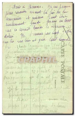 Rennes (Il-et-V.) — Arcydy Palacu Sprawiedliwości — A.B. n°37 — Rewers
