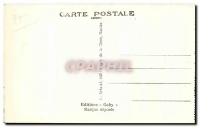 Rennes — Klasztor Świętego Melana — wydawca Gaby, n°97 — Rewers