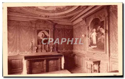Interior de um oratório — decoração barroca — n° 86