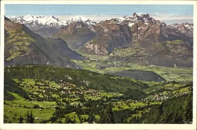 Villars-Chésières, e as Dentes do Meio-Dia — No. 1034