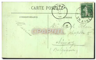 Paryż — Schody Opery — LL 986 — Rewers