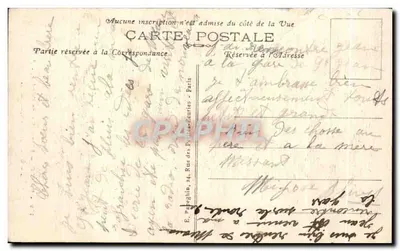 Paris — A Escada do Ópera — A.P. n°176 — Verso