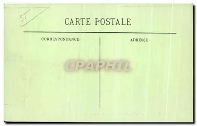 Saint-Malo — La Tomba di Châteaubriand — LL. — N° 99 — Verso