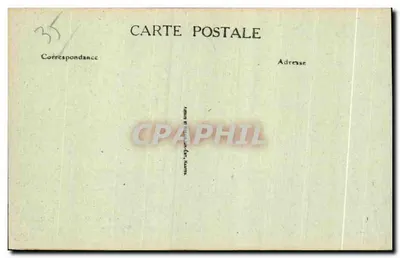 St-Malo — A Baía sob a luz da lua, ao longe Dinard — n°394 — Verso