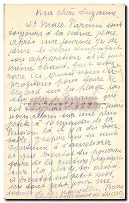 St-Malo - Os Muros - A Torre Bidouane — editor St-Malo, n° 132 — Verso