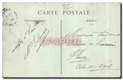 Saint-Malo — De Croix du Sillon & het Nationale Fort — Collecties ND Phot — Achterkant