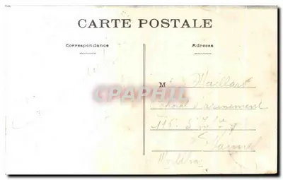 पॉर्निचेट (L.-INF.) — तूफान के एक दिन के समुद्र तट — प्रकाशक VASSELLIER, नांत्स, संख्या 1313 — पीछे