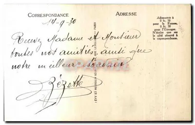 Saint-Malo — A Praia de Bon-Secours — LL — Verso