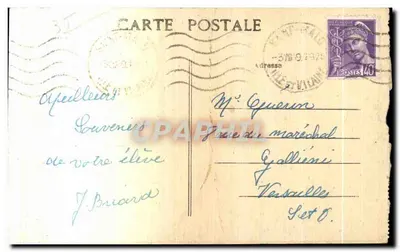 St-Malo (I.-et-V.) — The Beach — A. Lamiré, Publisher, Rennes — Back