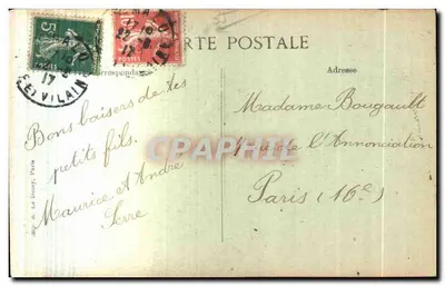 SAINT-MALO — Costa de Esmeralda — O Túmulo de Chateaubriand — Verso