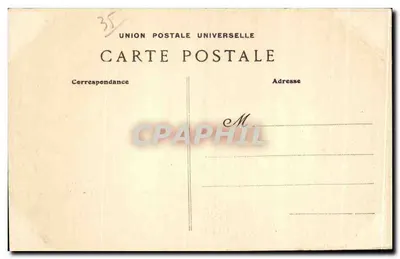 Saint-Malo — La Grande Porte — G.F. — Collection HEMMAIN fils, Saint-Malo — Verso