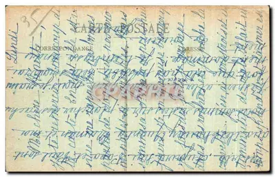 Saint-Malo - Côte d'Émeraude - Estudo de ondas sobre Roche Pendante - G.F. n°2379 — Verso