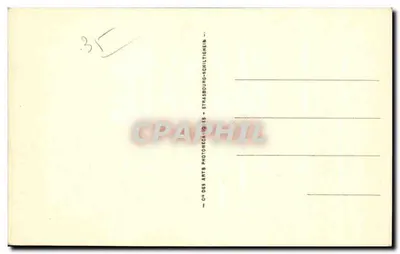 Saint-Malo — Vista geral tirada da corniche d'Aletb — CH des Arts, Strasbourg-Schiltigheim — Verso