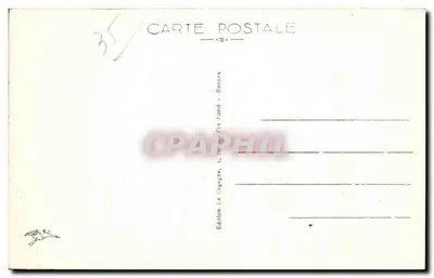 Saint-Malo — Ile du Petit Bey — Edición La Cigogne, Rennes — Reverso