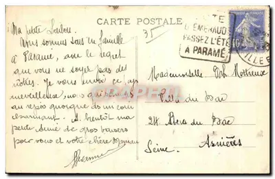 St-Malo - Le Grand Bé - Het Graf van Chateaubriand - G.F. Algemene Uitgave — Achterkant