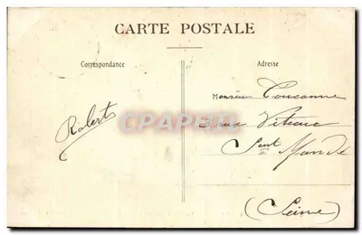 LE HAVRE — A Digue sob tempo forte — editor não visível, n° de série 9 — Verso
