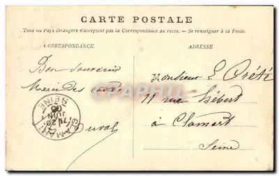 Le Havre — A Igreja de São José — Verso