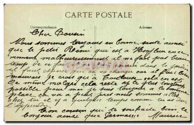 Le Havre — Iglesia de Santa María — B.P.D. n°182 — Reverso