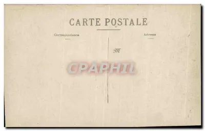 Tromba de água no Havre — 11 de setembro de 1901 — sem editor ou número visível — Verso