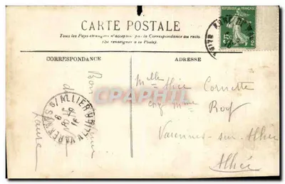 Lembrança do HAVRE — L. L'Hernault, editor — Le Havre — Verso