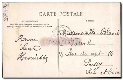 Le Havre — Golvend effect bij de nieuwe kade — E.D. n°52 C — Achterkant