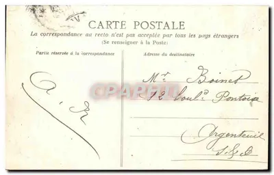 Sainte-Adresse — Les Roches — Wydawca E. (nr 102) — Rewers