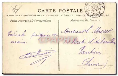 Sainte-Adresse — W Skałach — E.J. n°101 — Rewers