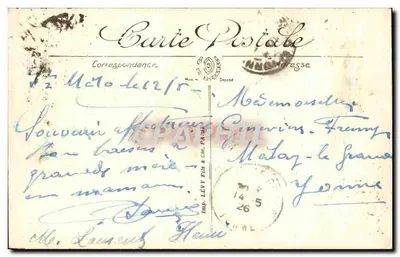 Dinard — Rada w dzień burzy — LL, n°176 — Rewers