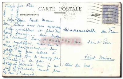 Poitiers - Najświętsza Maryja Panny La Grande (Strony Zachodnia i Południowa) — Ch. Begnard, wyd. Poitiers, nr 34 — Rewers