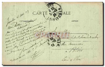 Josselin — Vista sull'Oust — Collezione VILLARD Quimper — Verso