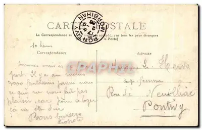 Josselin — Zamok — Baily & Cie, wyd., Ploërmel (Morbihan) — Rewers