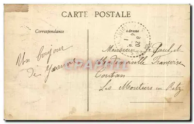 La Roche-Bernard (Morbihan) — Skaliste wybrzeże — Arlaud-Nozais, Nantes — Rewers