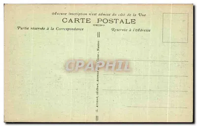 PLOERMEL — Een hoekje van het Étang au Duc — G. Arland, uitgever — Achterkant