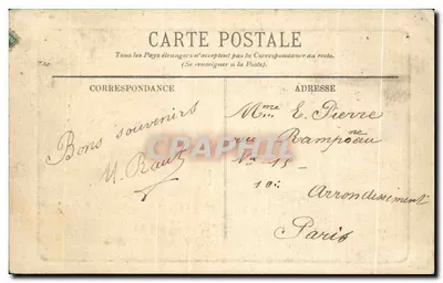 L'Etang au Duc — Ploërmel — Wydawnictwo N. Besnard, Książnica Ploërmel — Rewers